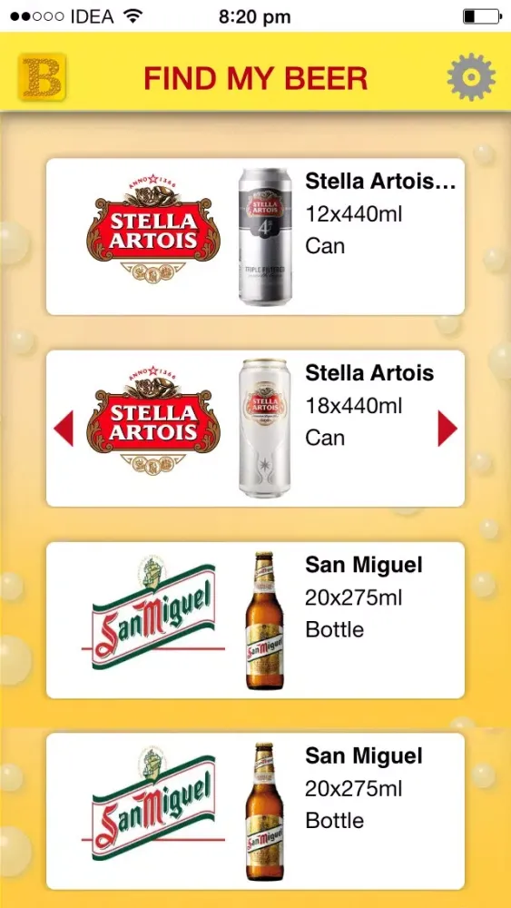 Screenshot di Beer Basket