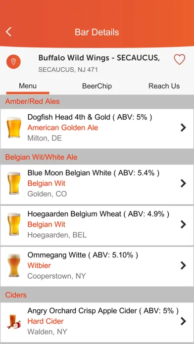 Tangkapan layar Beerboard Mobile