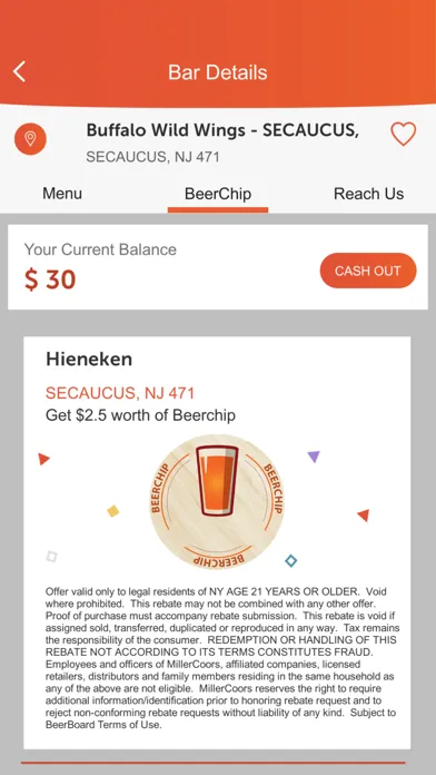 Tangkapan layar Beerboard Mobile