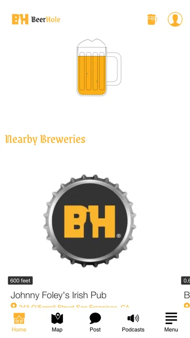 Captures d'écran de BeerHole