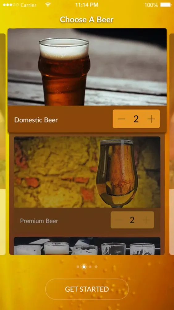 Tangkapan skrin BeerYou: The Beer Gifting App!
