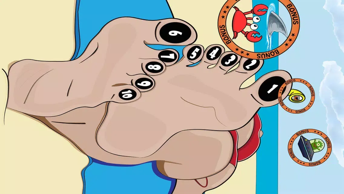 Pop My Toes Memory Game Screenshots
