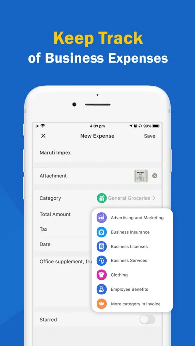 تصاویر Invoice Maker ·