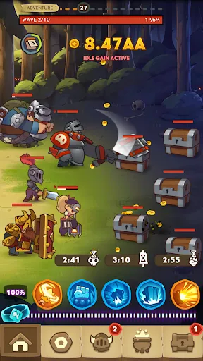 Almost a Hero — Idle RPG Screenshots