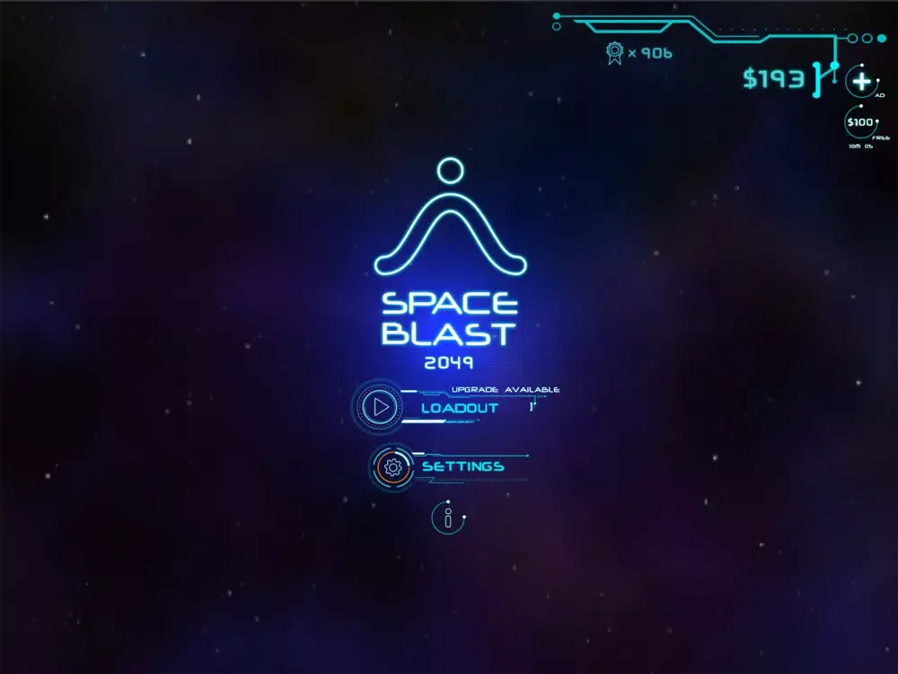 Space Blast 2049 iPad 應用截圖