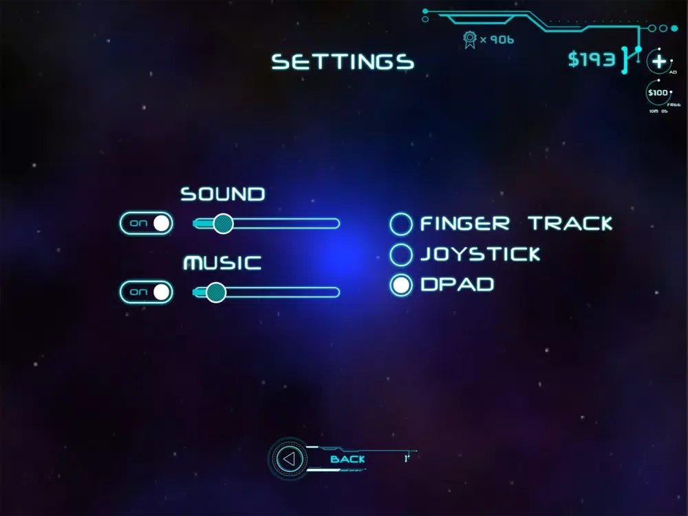 Space Blast 2049 iPad 應用截圖