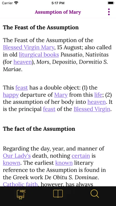 Tangkapan layar Catholic Encyclopedia