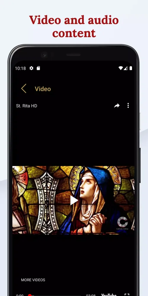 Captures d'écran de Catholic Saints Calendar