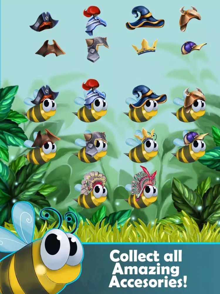 Capturas de pantalla de Flappy Bee! by Bee the Swarm™ iPad 