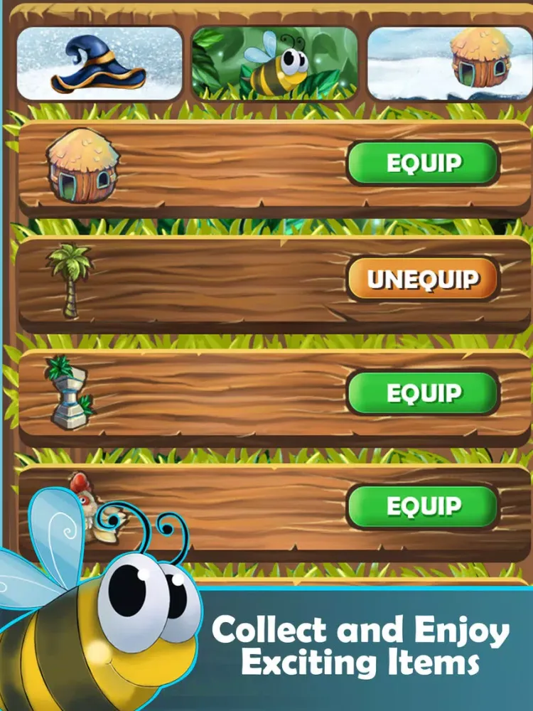 Capturas de pantalla de Flappy Bee! by Bee the Swarm™ iPad 