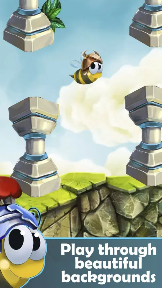 Capturas de pantalla de Flappy Bee! by Bee the Swarm™