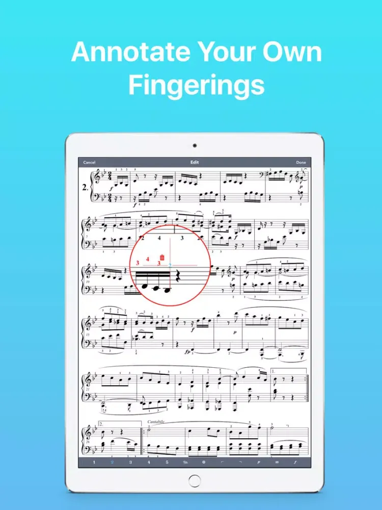 Zrzuty ekranu Beethoven: Bagatelles Op. 126 iPad 