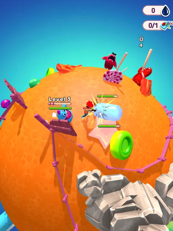 Capturas de pantalla de Candy Planet: Monster Invaders iPad 
