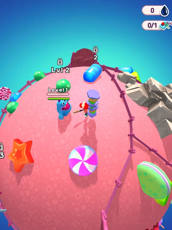 Capturas de pantalla de Candy Planet: Monster Invaders iPad 