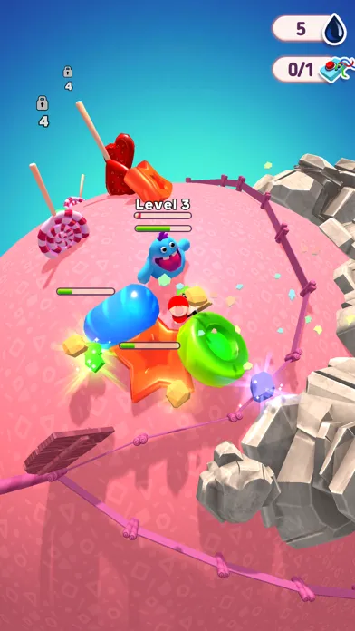 Capturas de pantalla de Candy Planet: Monster Invaders