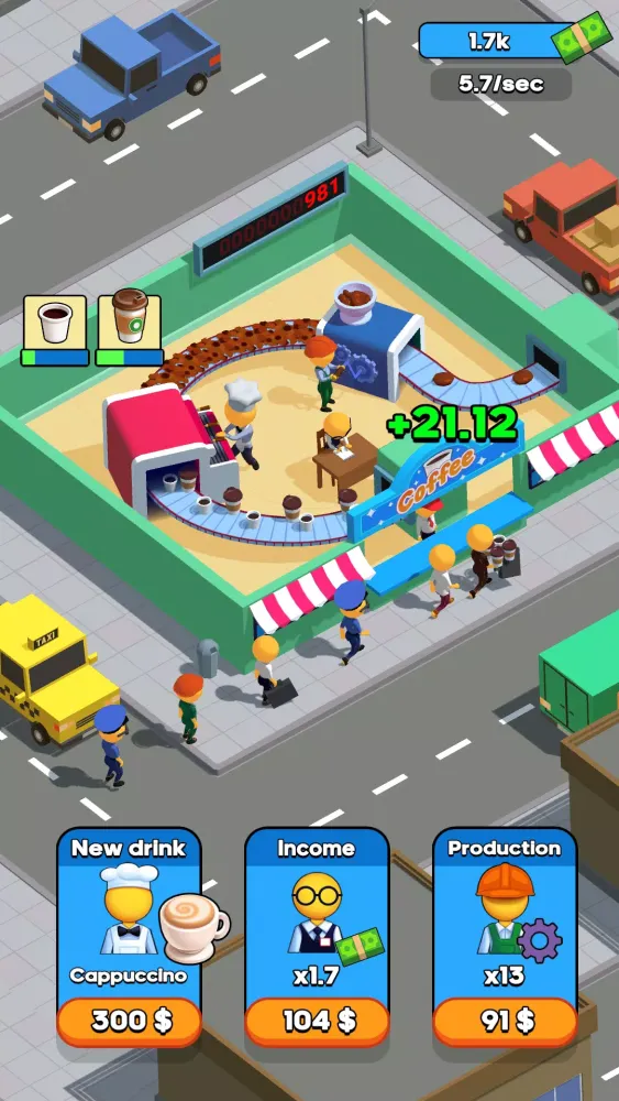 Скриншоты Coffee Idle Empire