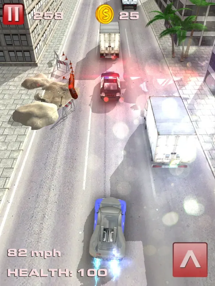 Crazy Car Driver iPad  Ekran Görüntüleri