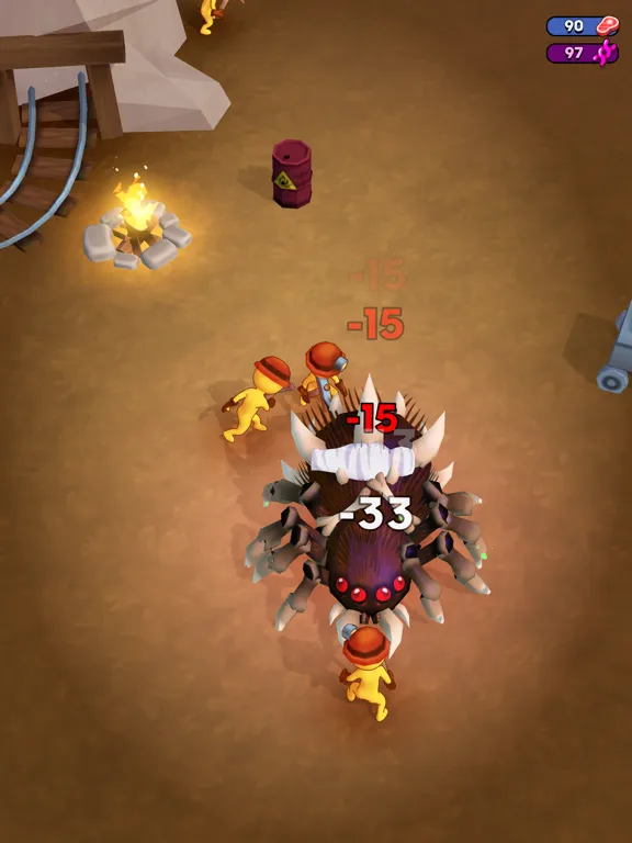 Ảnh chụp màn hình của The Spider Nest: Eat the World iPad 