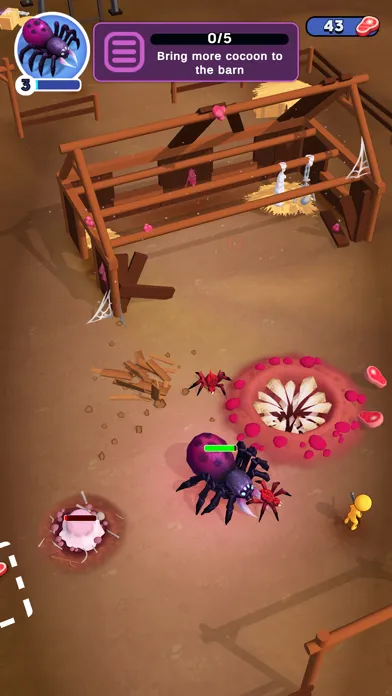 Ảnh chụp màn hình của The Spider Nest: Eat the World