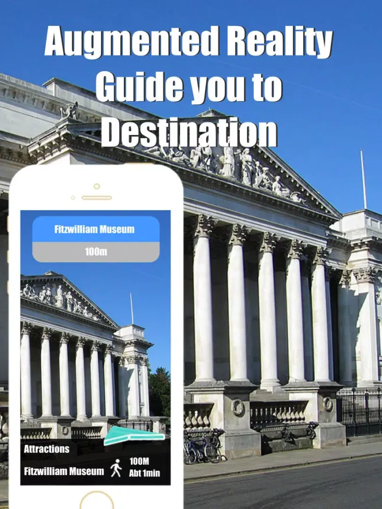 ภาพหน้าจอของ Cambridge travel guide and metro offline city map by Beetletrip Augmented Reality iPad 