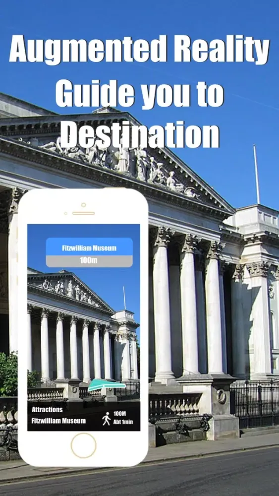 ภาพหน้าจอของ Cambridge travel guide and metro offline city map by Beetletrip Augmented Reality