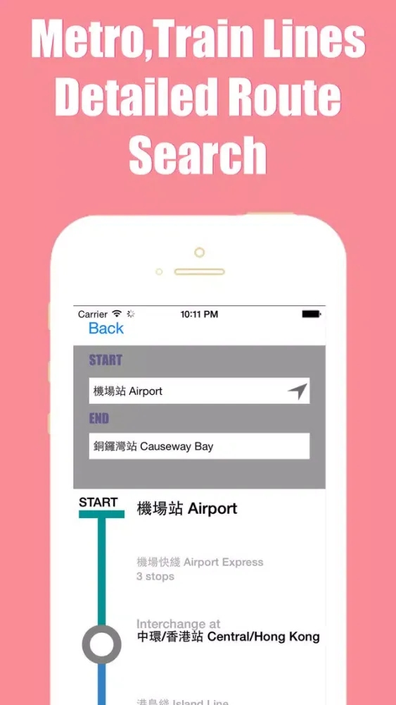 Hong Kong travel guide and offline city map - Beetletrip Augmented Reality Metro Train and Walks Screenshots