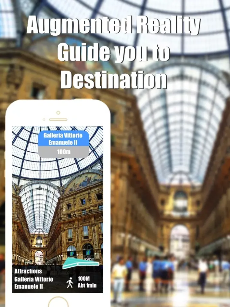 Screenshot di Milan travel guide and offline city map, Beetletrip Augmented Reality Milan Expo Metro Train and Walks iPad 