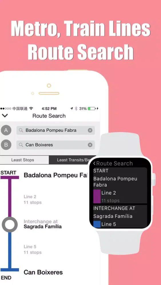 Barcelona travel guide with offline map and España metro transit by BeetleTrip স্ক্রিনশট