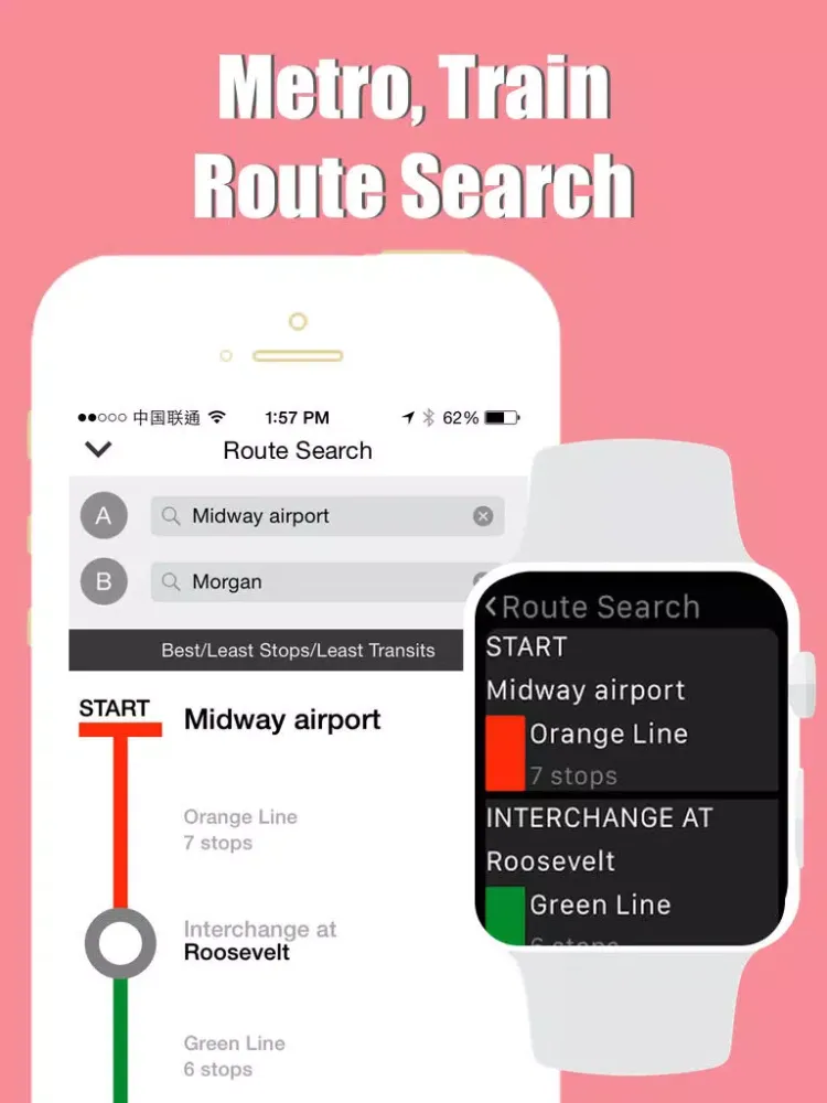 Chicago travel guide with offline map and Illinois cta subway transit by BeetleTrip iPad 應用截圖
