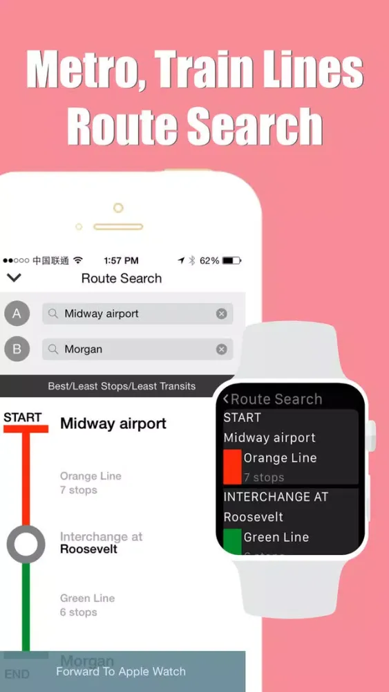 Chicago travel guide with offline map and Illinois cta subway transit by BeetleTrip應用截圖