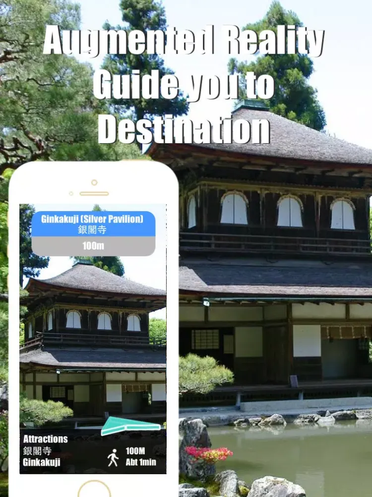 تصاویر Kyoto travel guide with offline map and Osaka metro transit by BeetleTrip iPad 