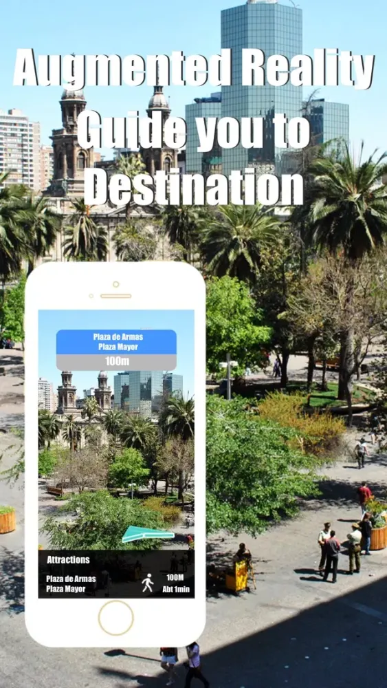 Santiago travel guide with offline map and Chile metrotren metro transit by BeetleTrip Screenshots