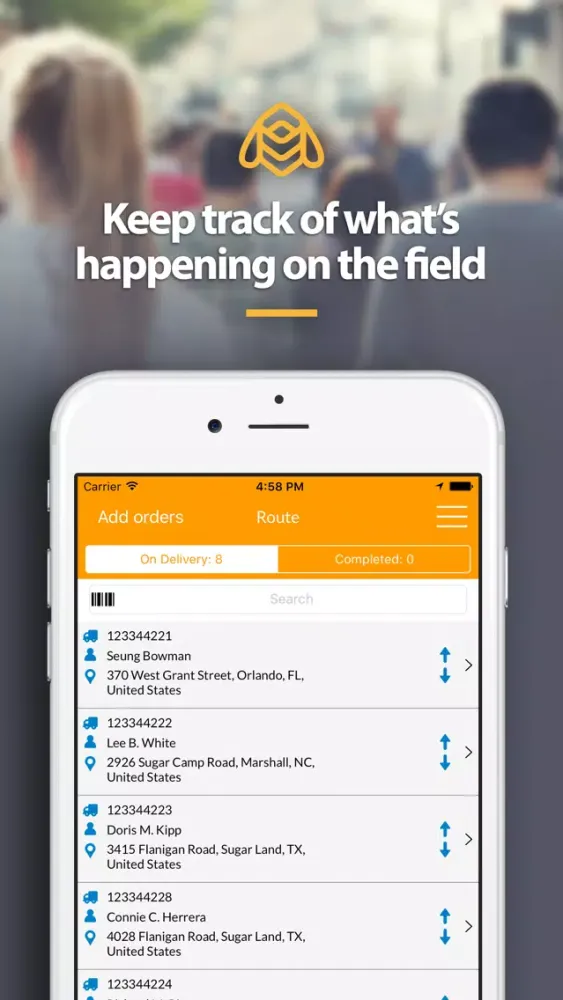 Скриншоты Beetrack