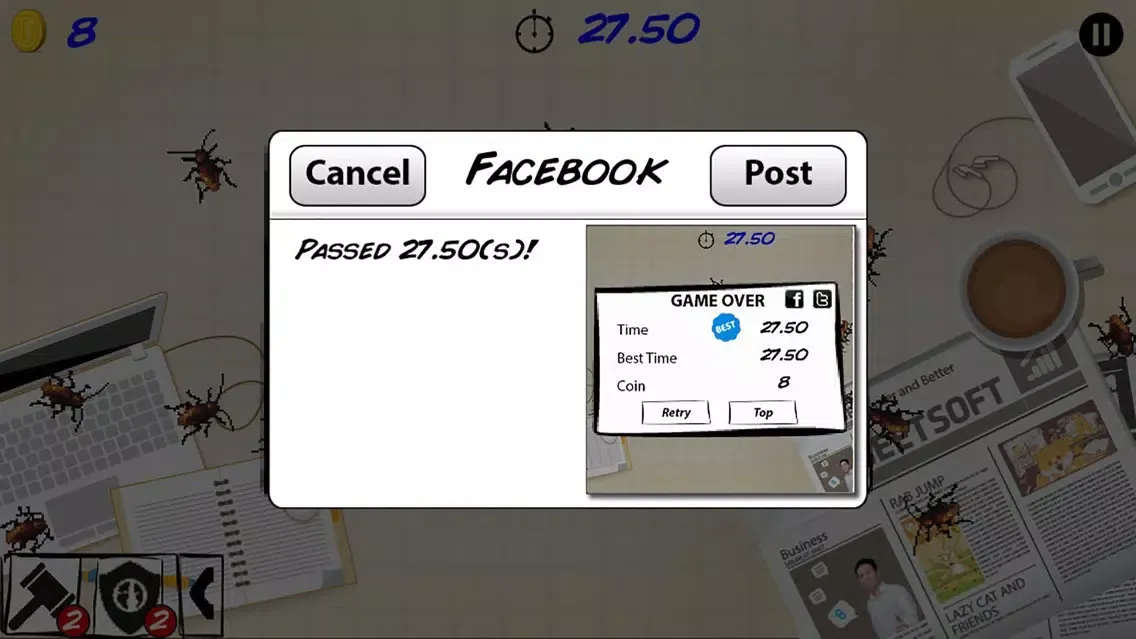 Smash Cockroach应用截图