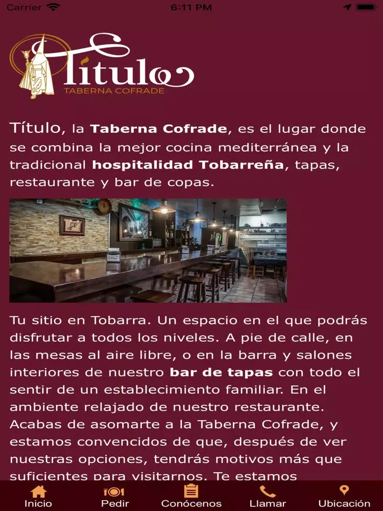 تصاویر La Talega de la Taberna iPad 