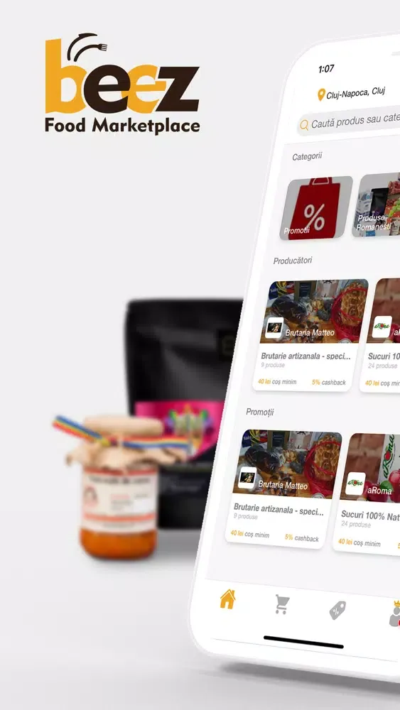 Tangkapan skrin Food Marketplace by Beez