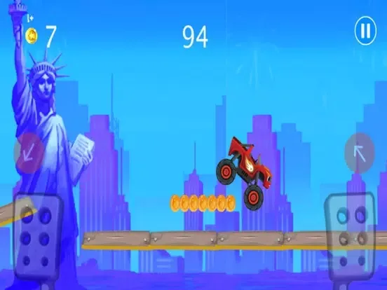 Zrzuty ekranu Blaze Monster Truck Race 2020 iPad 