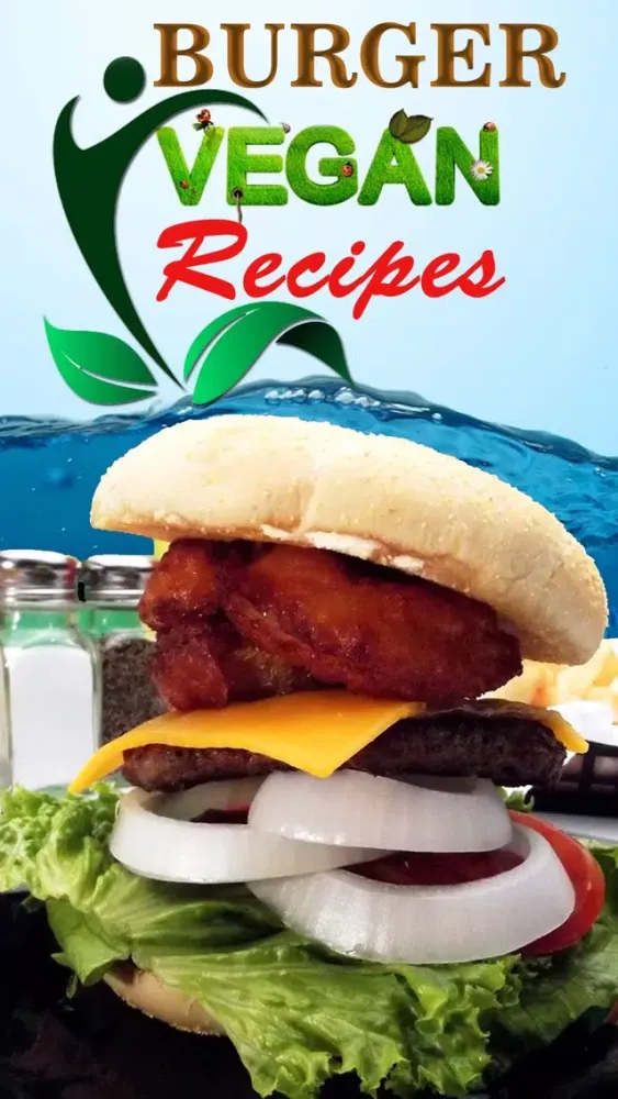 Capturas de tela do Vegan Burger Recipes - Best Veggie Food