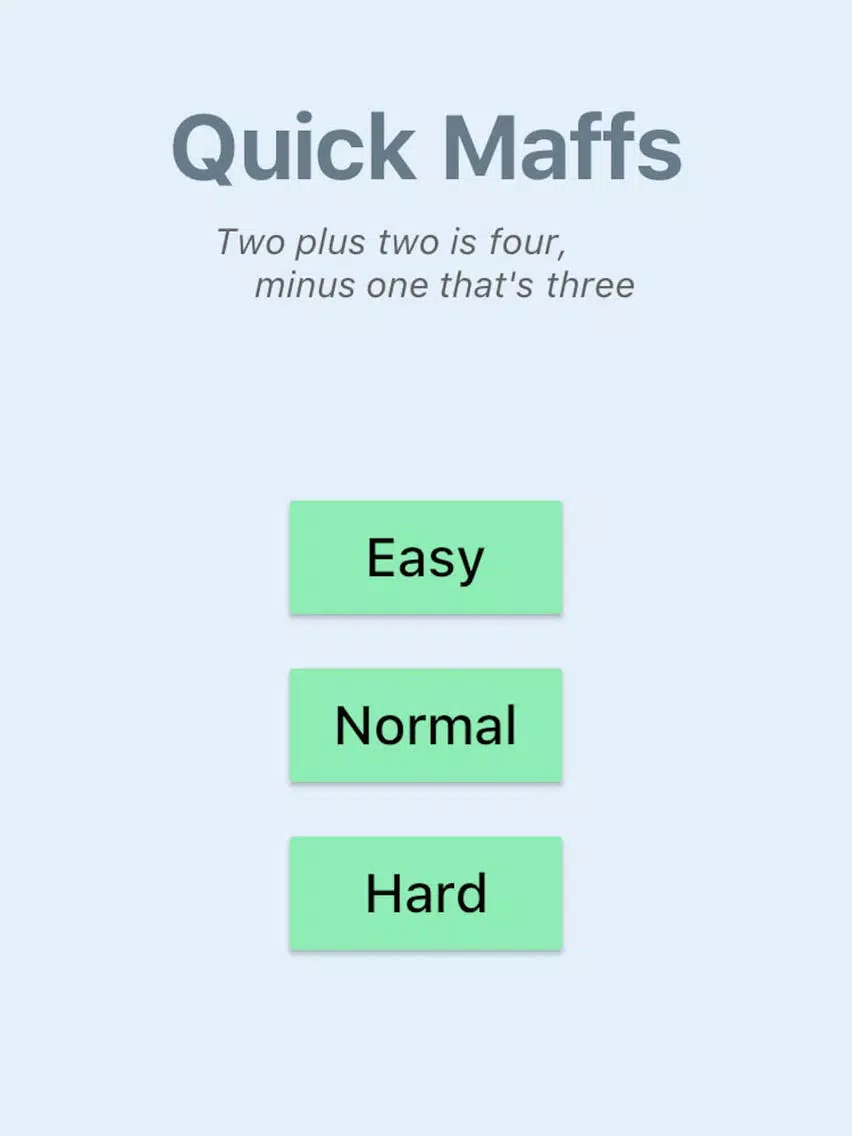 Capturas de pantalla de Quick Maffs iPad 