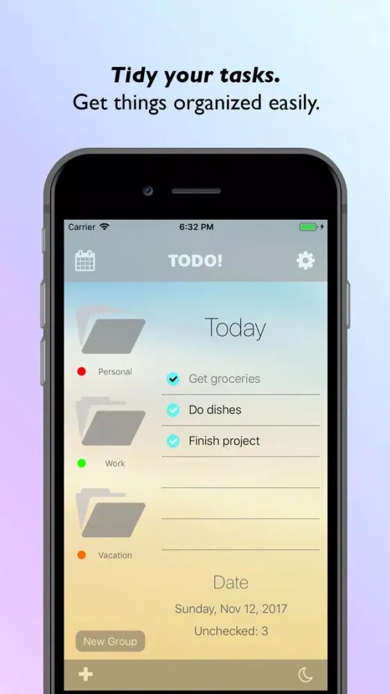 Capturas de pantalla de ToDo!