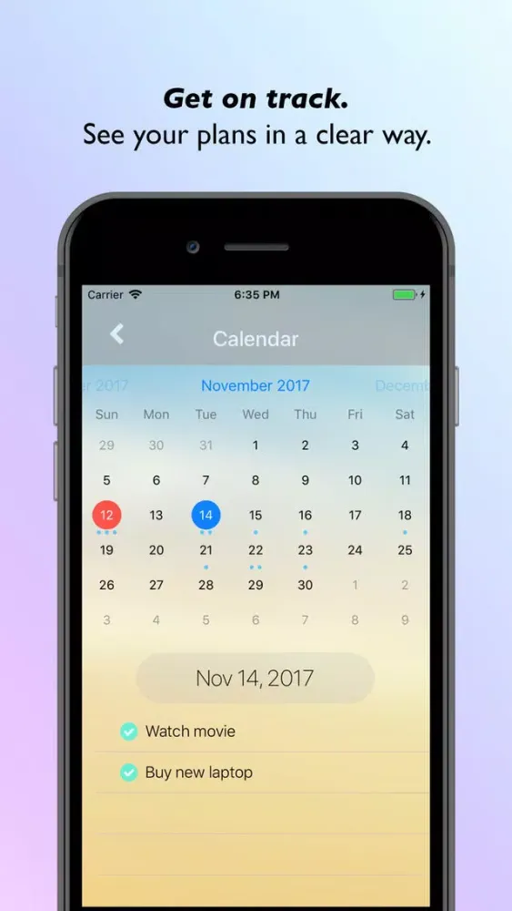 Capturas de pantalla de ToDo!