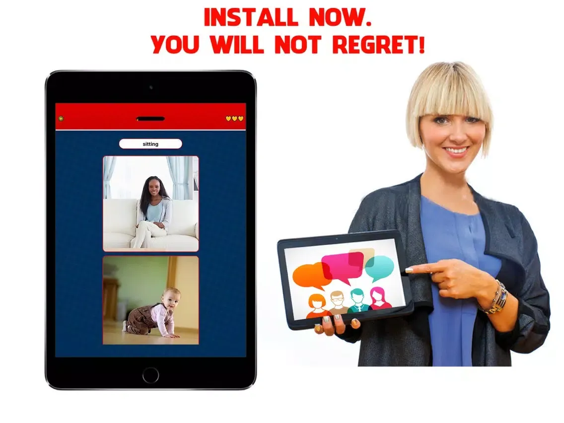 Games To Learn English iPad 应用截图