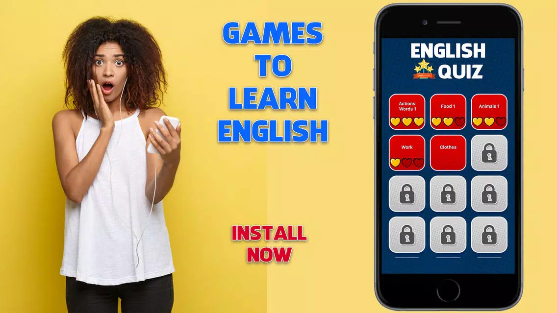 Games To Learn English स्क्रीनशॉट