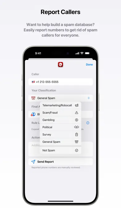 Begone: Spam Call Blocker Screenshots