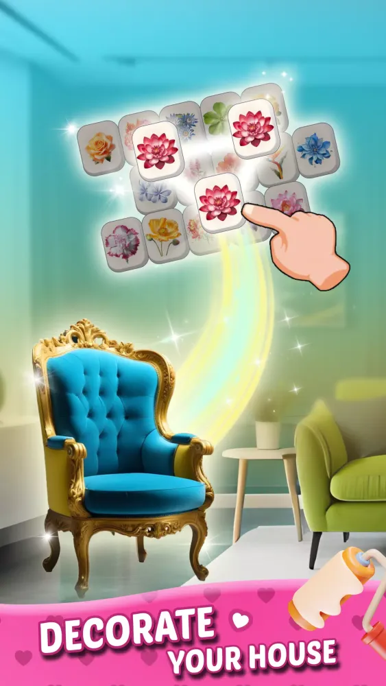 Ảnh chụp màn hình của Flower Match Lover-3D Blossom