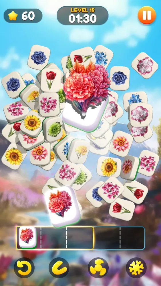 Ảnh chụp màn hình của Flower Match Lover-3D Blossom