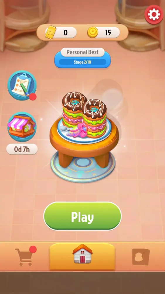 Sweet Donut Sort سکرین شاٹس