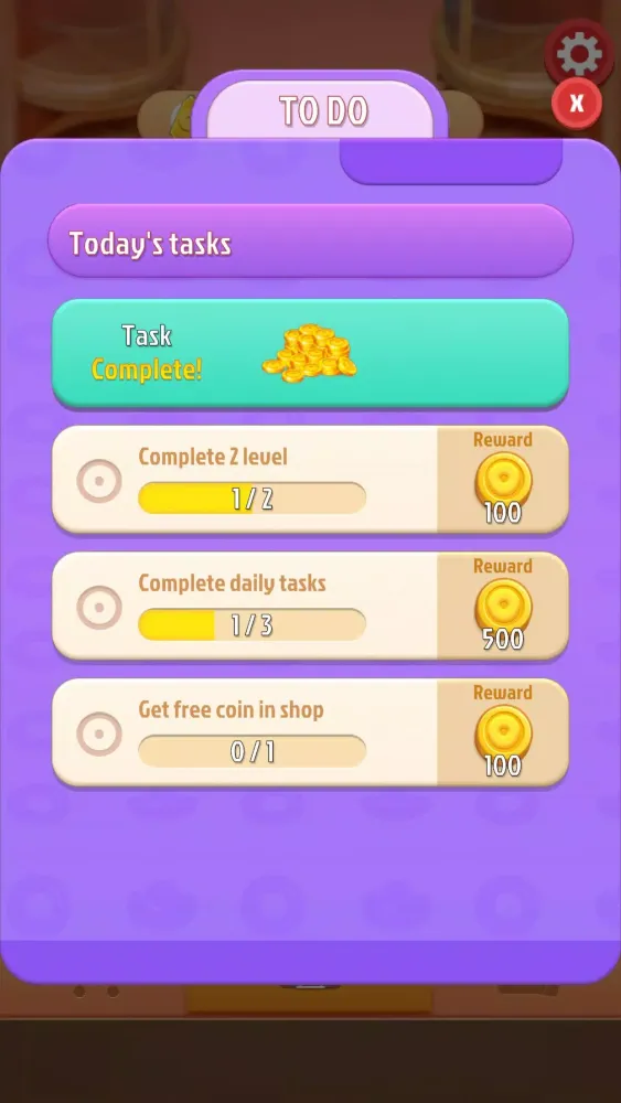 Sweet Donut Sort سکرین شاٹس