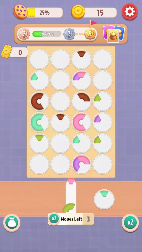 Sweet Donut Sort سکرین شاٹس