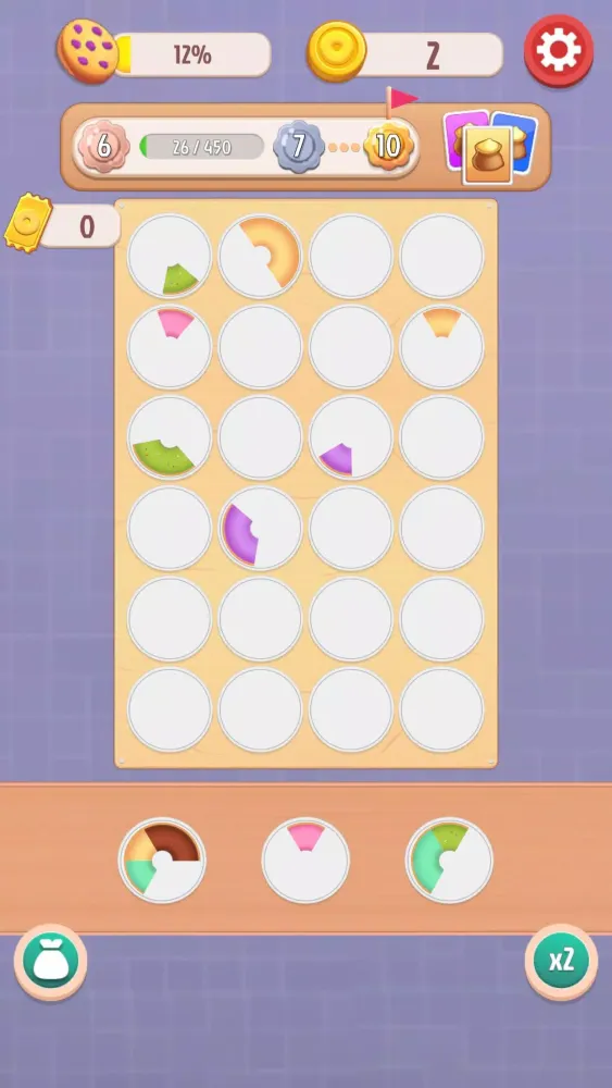 Sweet Donut Sort سکرین شاٹس
